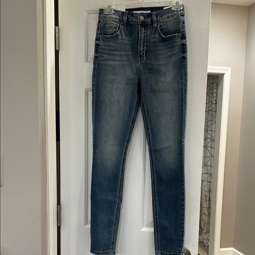 Eunina Blue Skinny Jeans with Modern Wash